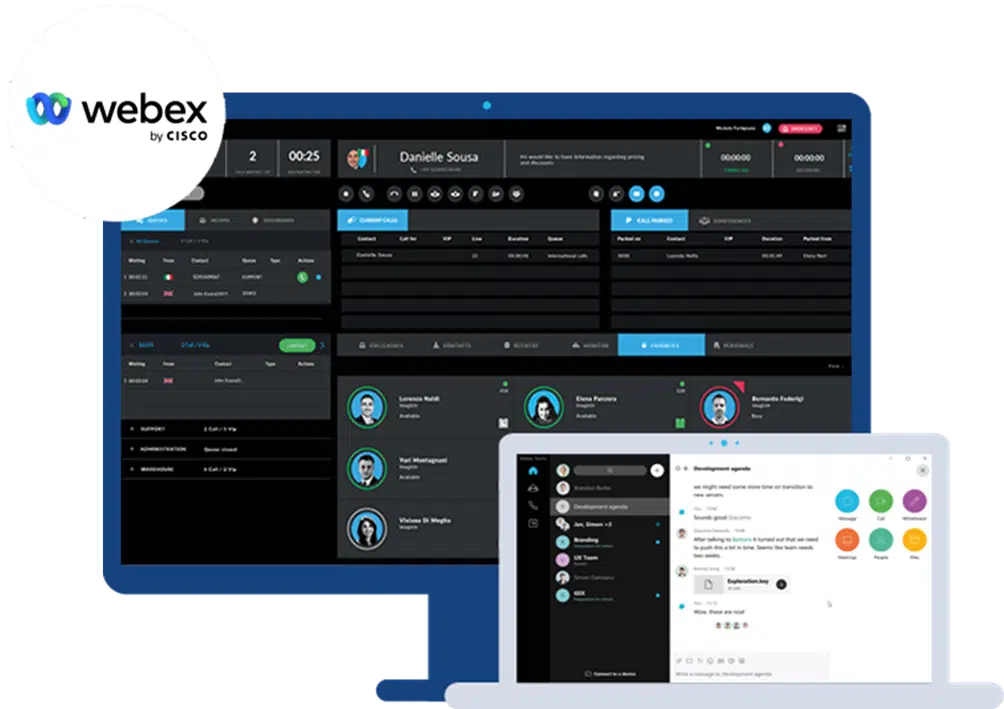 A complete Cloud Suite from Imagicle enhancing your Webex Calling experience.